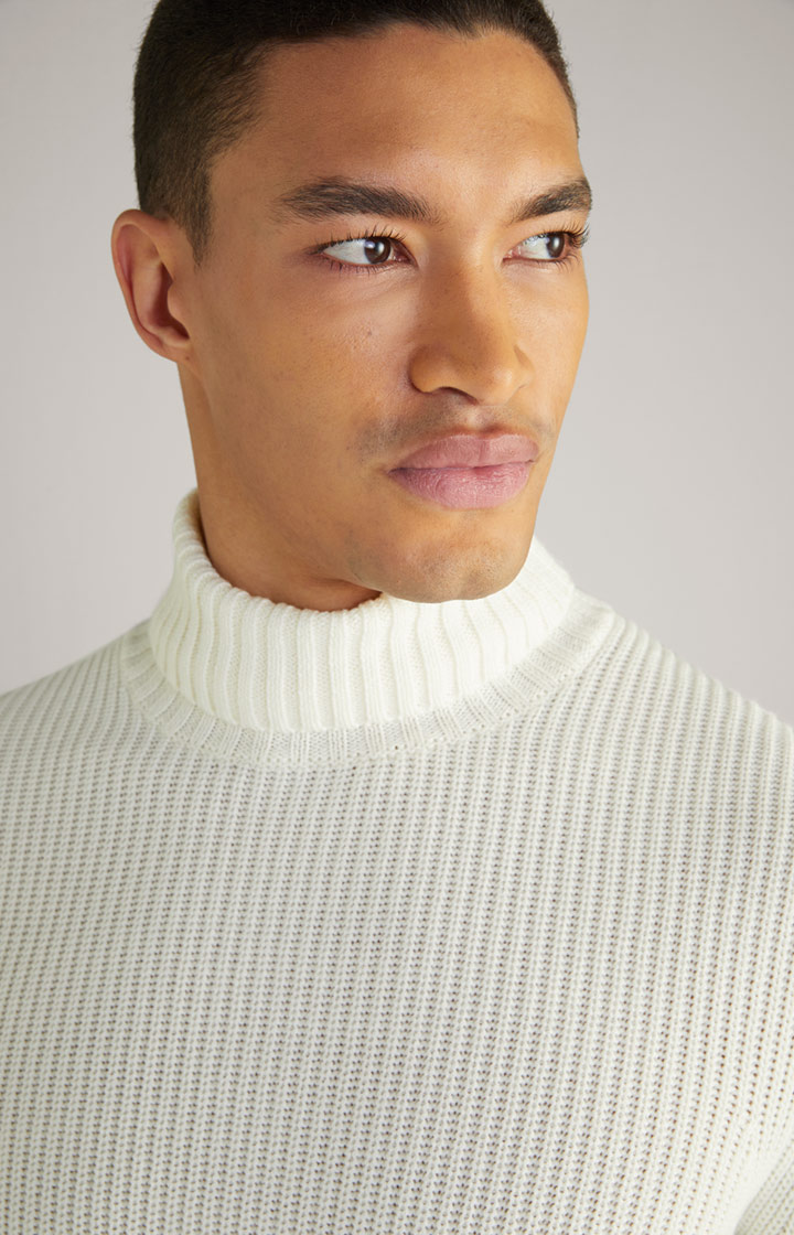 Rollkragenpullover Orlin in Offwhite