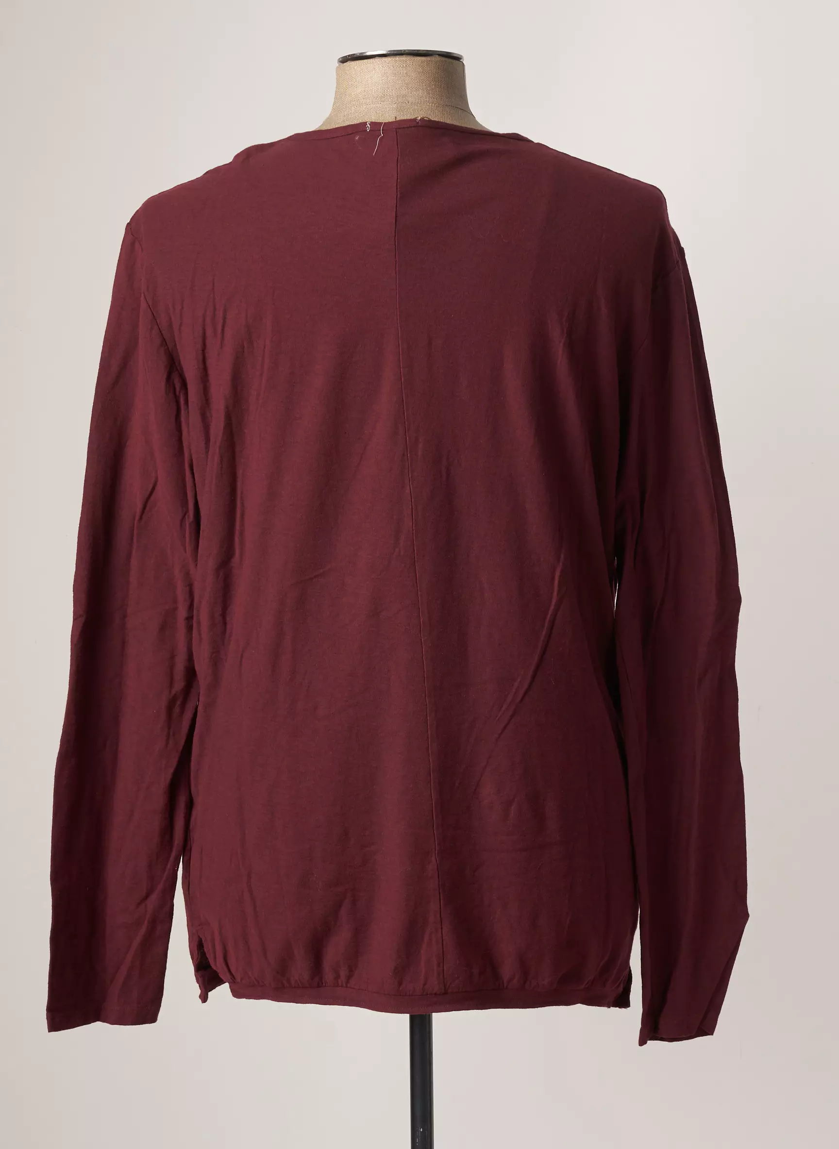 American Vintage Tshirts Homme couleur rouge