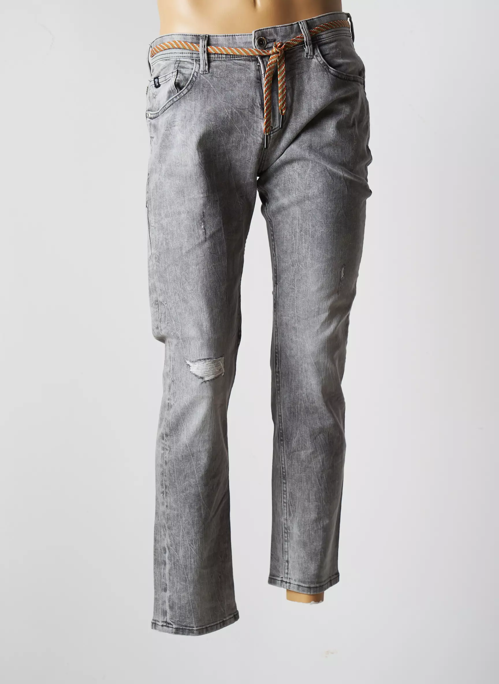 Tom Tailor Jeans Coupe Slim Homme couleur gris