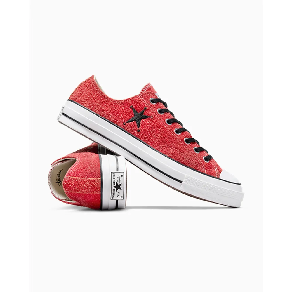 Converse X Stüssy Chuck 70 Low A07664C / rot