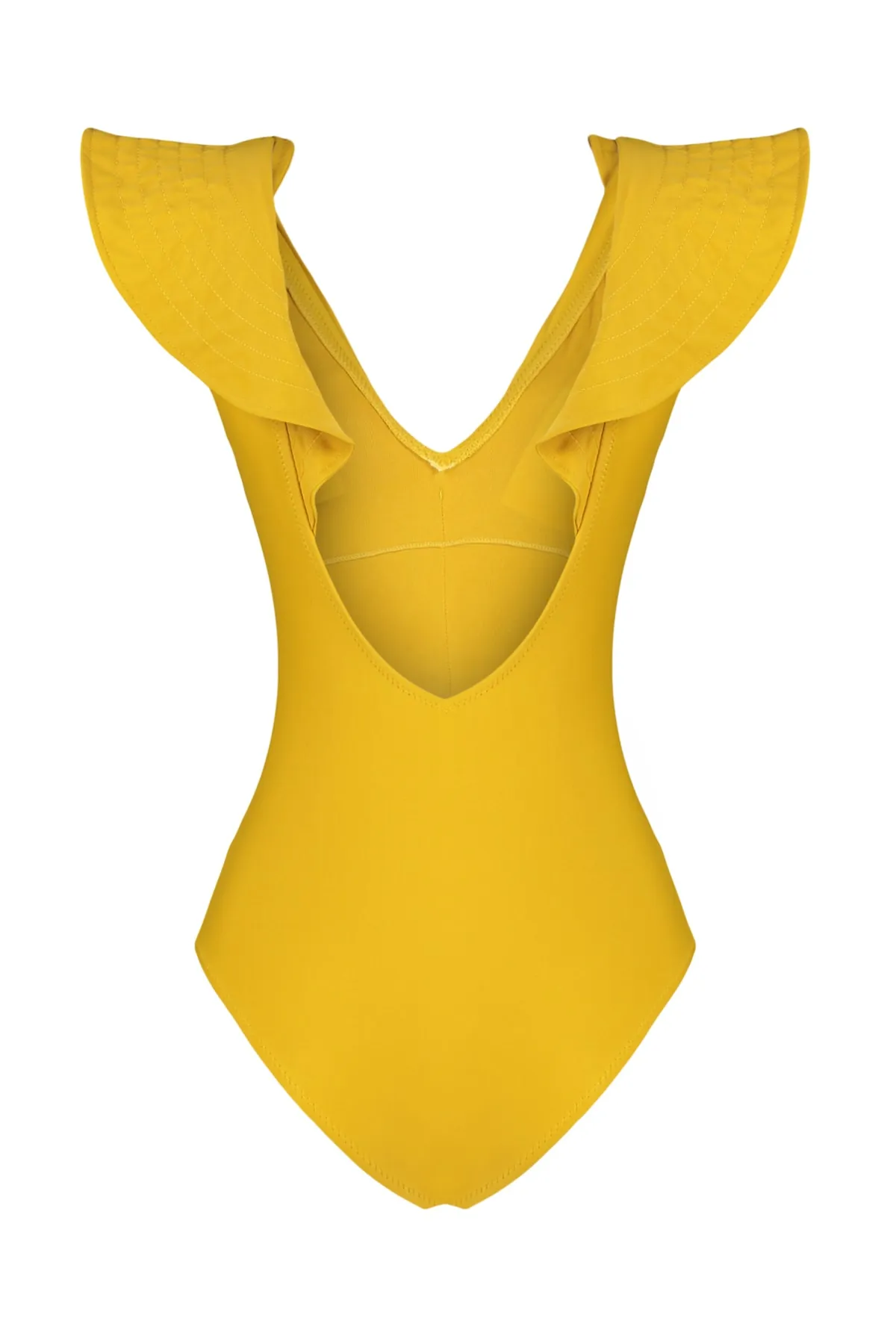 Trendyol Collection  Badeanzug - Gelb - Unifarben