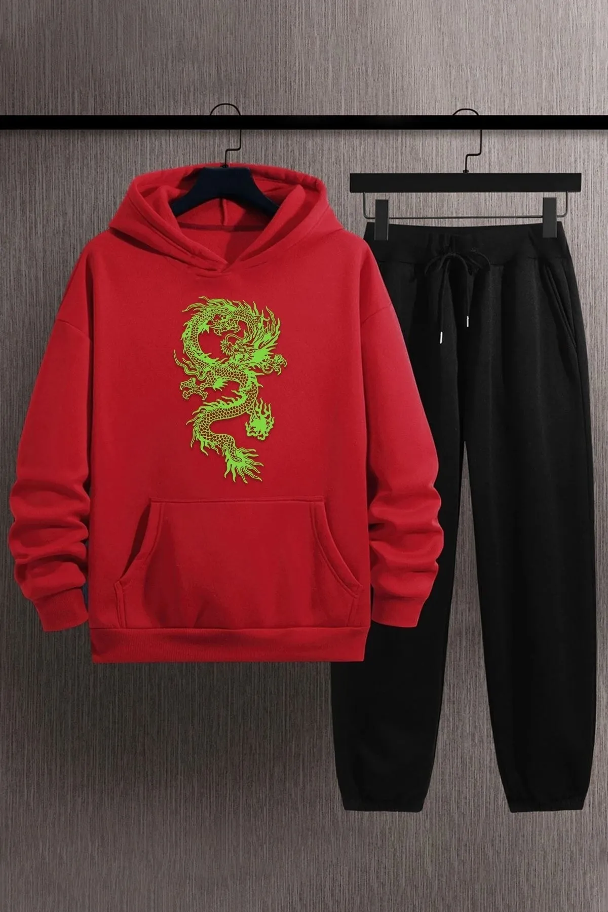 uyguntarz  Bedrucktes Unisex-Trainingsanzug-Set