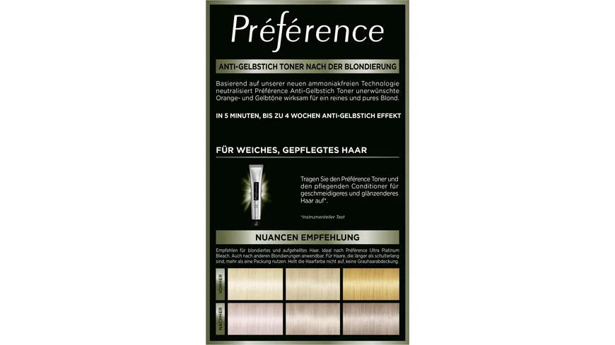 L'Oréal Paris Préférence Le Blonding Toner pearl boost - pearl boost