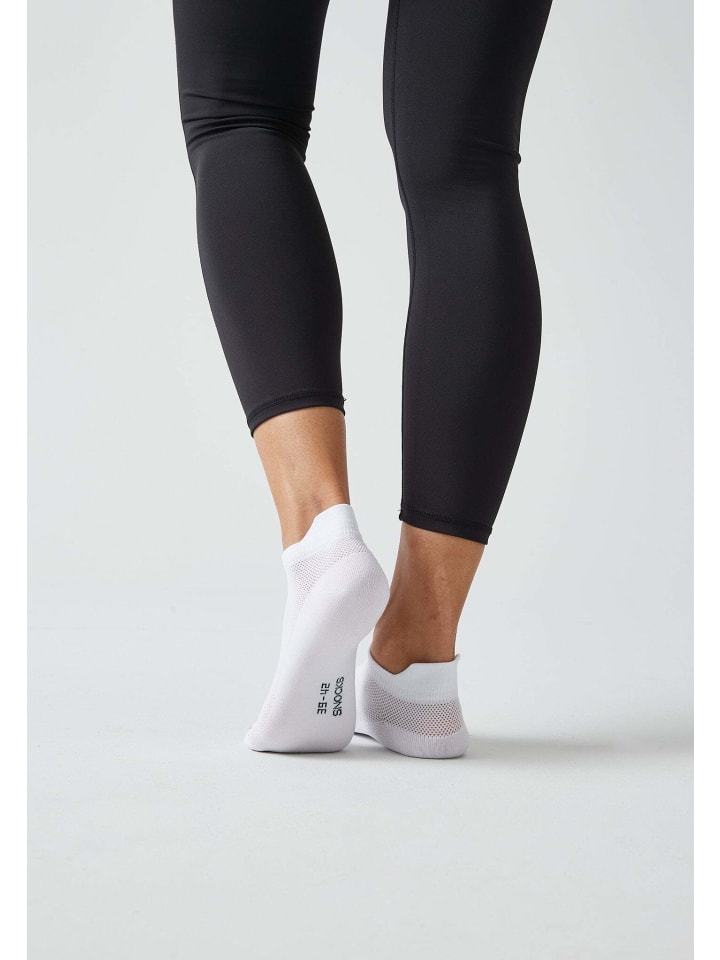 SNOCKS Laufsocken 4 Paar in Weiß günstig kaufen