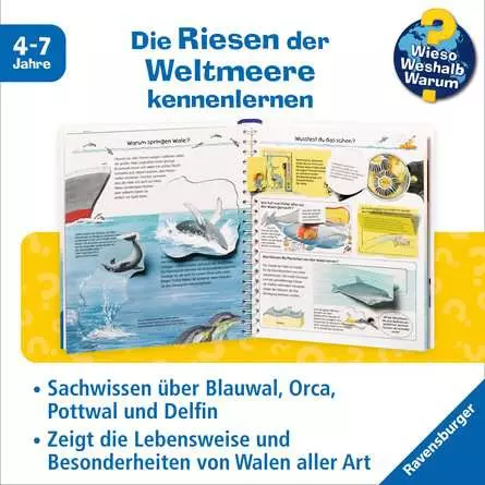 Ravensburger Wieso? Weshalb? Warum? Band 41: Wir entdecken Wale und Delfine