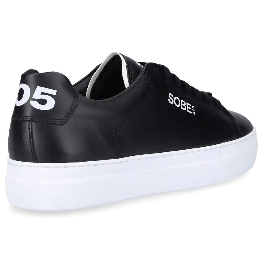 305 SOBE - Sneaker low MIAMI Kalbsleder - schwarz