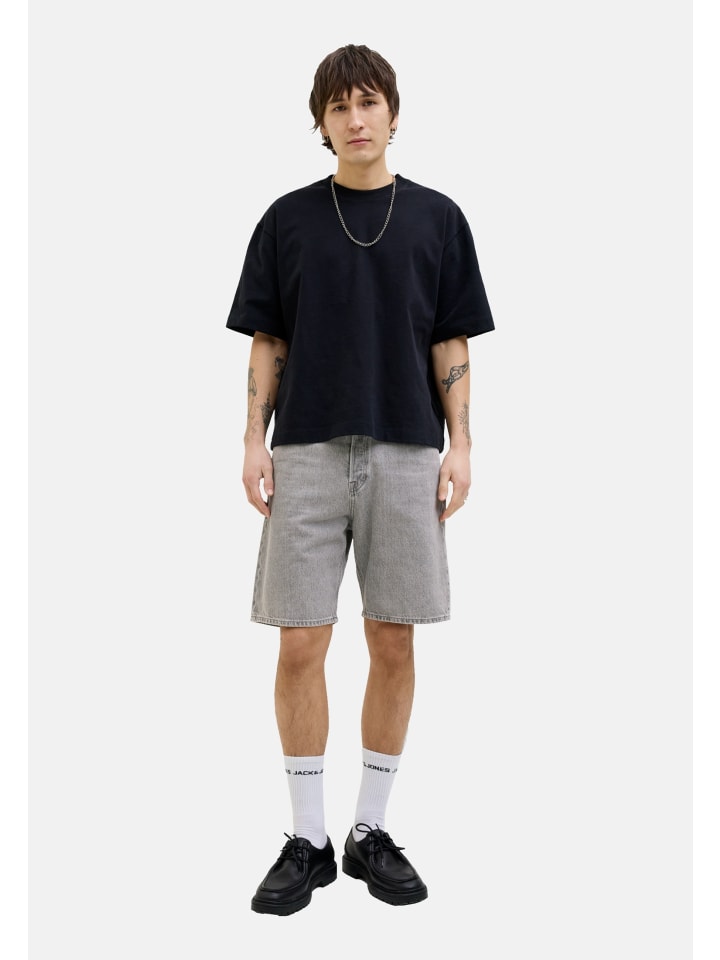 Jack & Jones Shorts 'Alex' in grau günstig kaufen