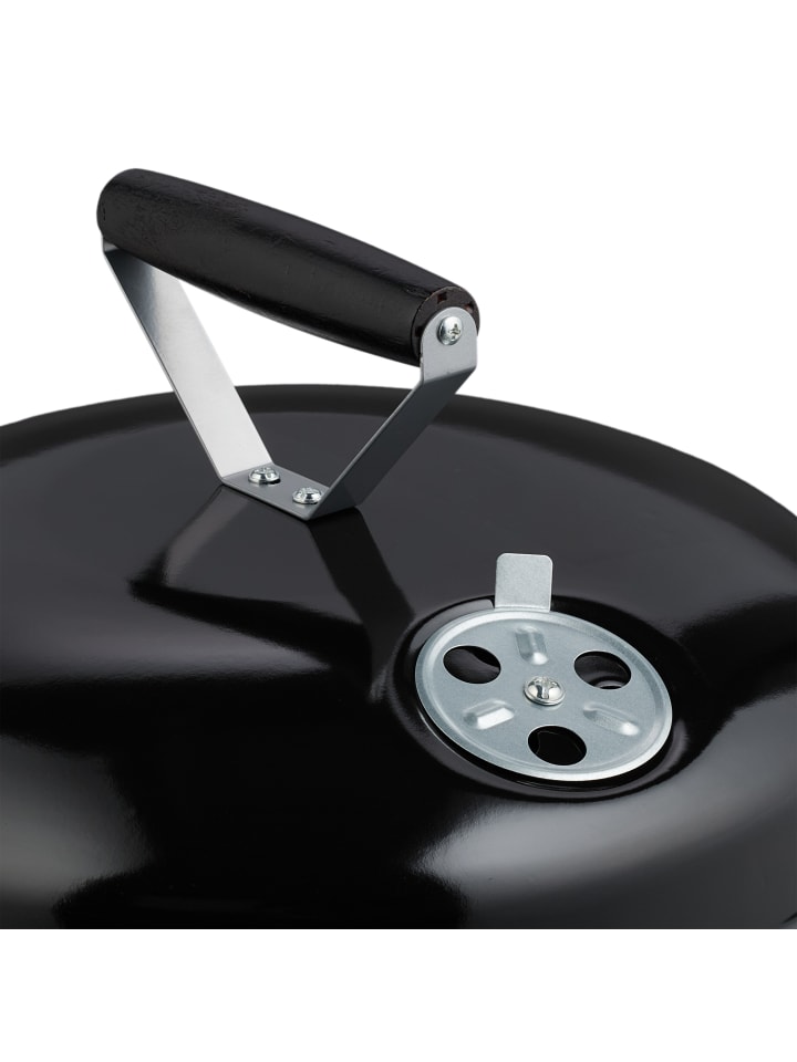 relaxdays Kugelgrill in Schwarz - Ø 37 cm günstig kaufen onesize