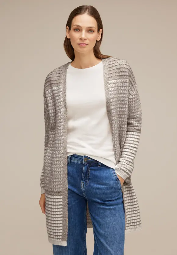 Street One Langer Strickcardigan