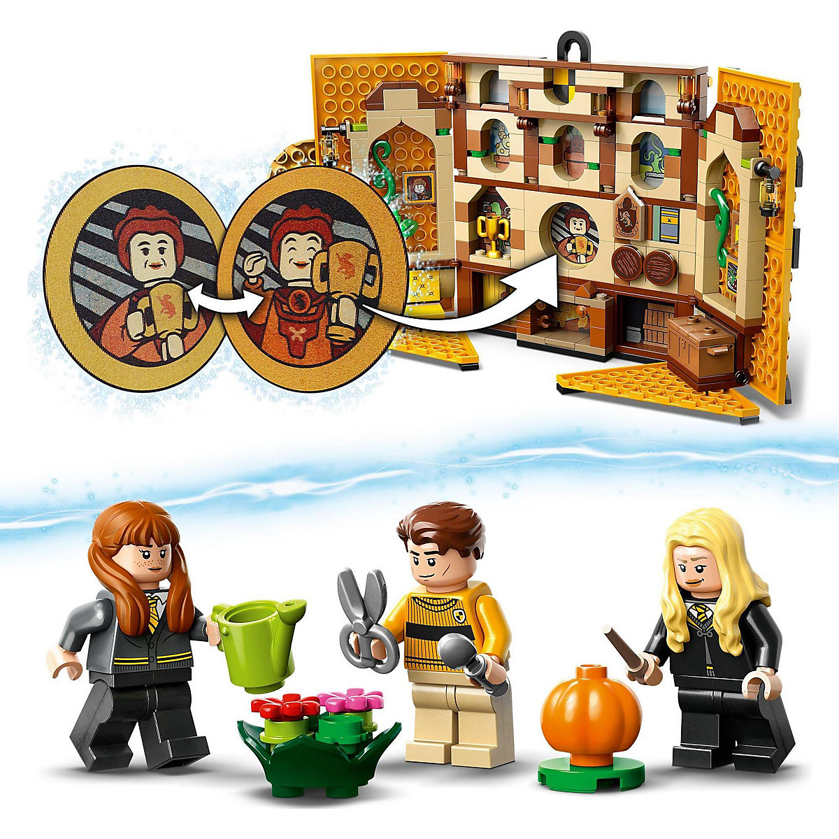 LEGO® Harry Potter 76412 Hausbanner Hufflepuff