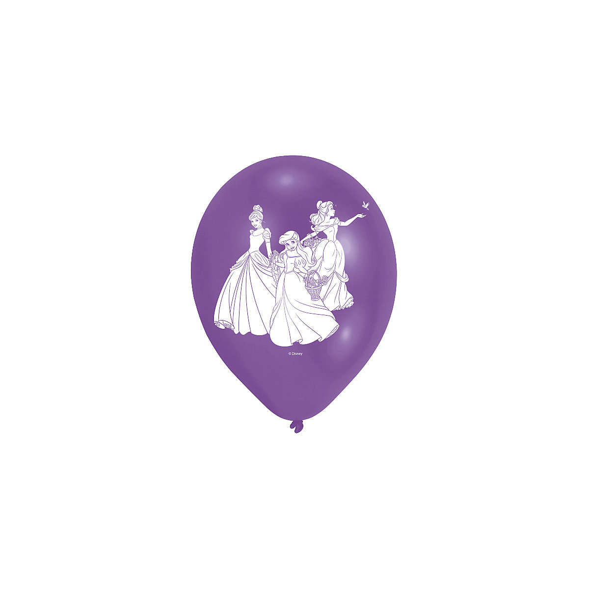 Latexballons Prinzessin 22,8 cm, 6 Stück