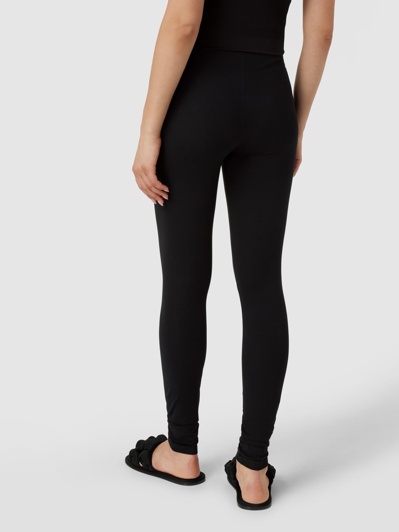 Umstands-Leggings mit Stretch-Anteil im 2er-Pack in schwarz