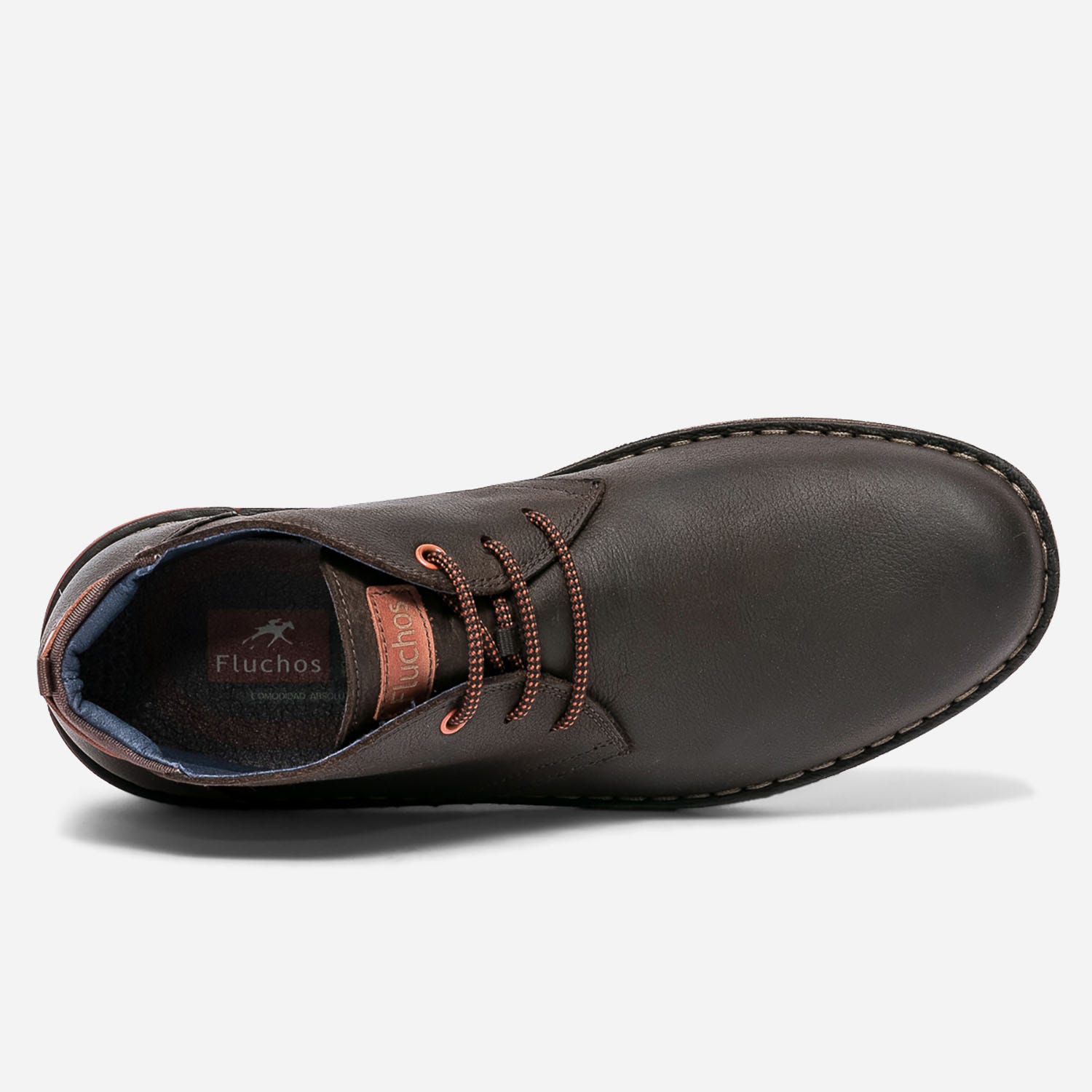 Desert boots FLUCHOS marron en cuir