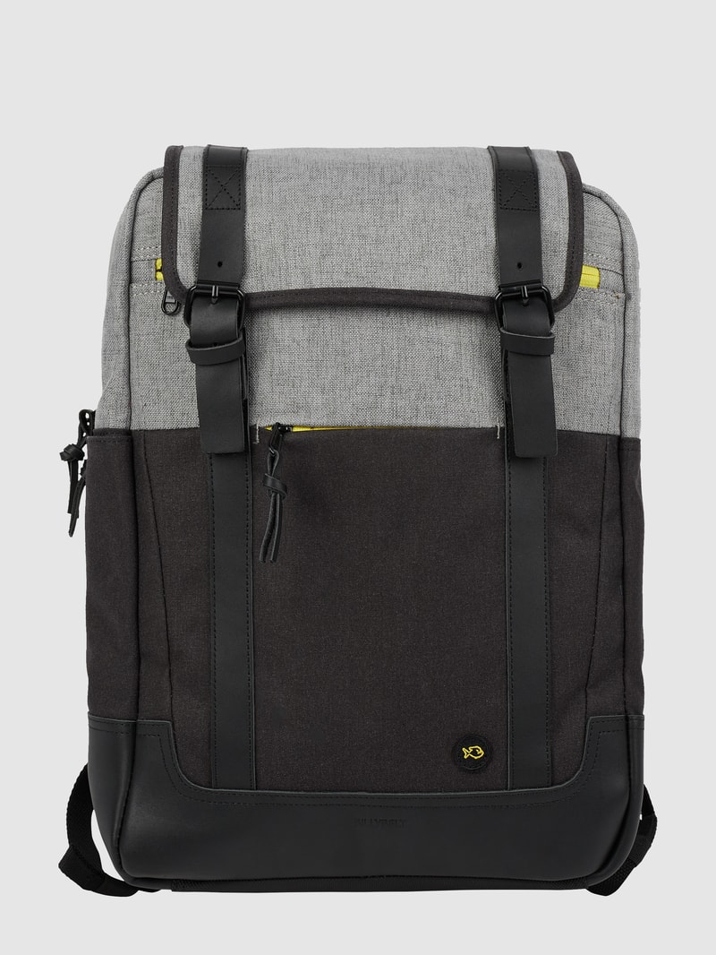 Rucksack mit gepolstertem Laptopfach in schwarz