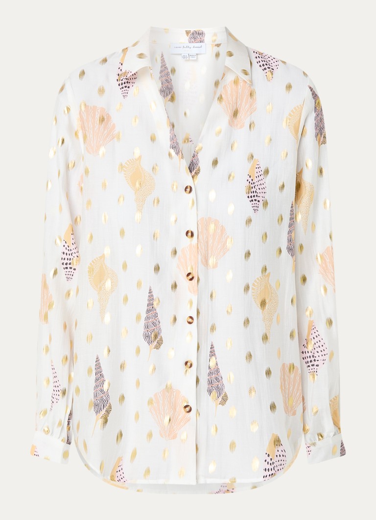 Never Fully Dressed Miley blouse made of lyocell with print