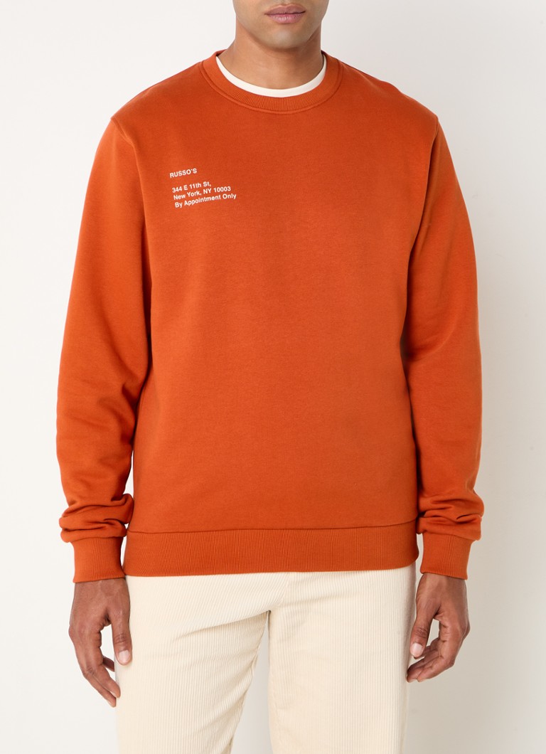 Les Deux Neighborhood sweater with front and back print