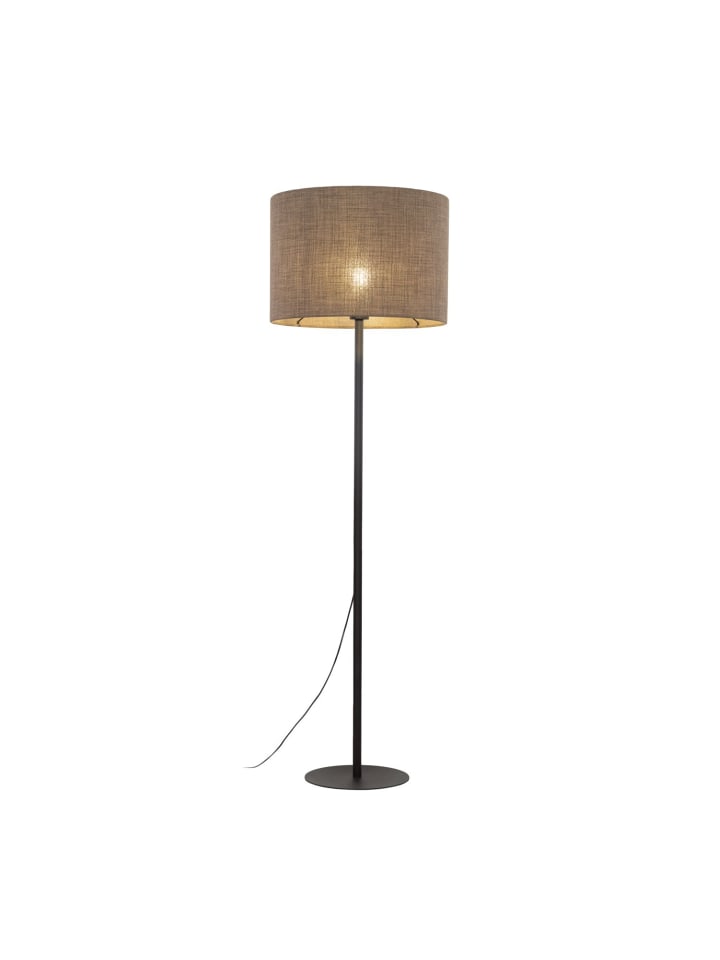 Licht-Erlebnisse Stehlampe in Schwarz Braun günstig kaufen onesize