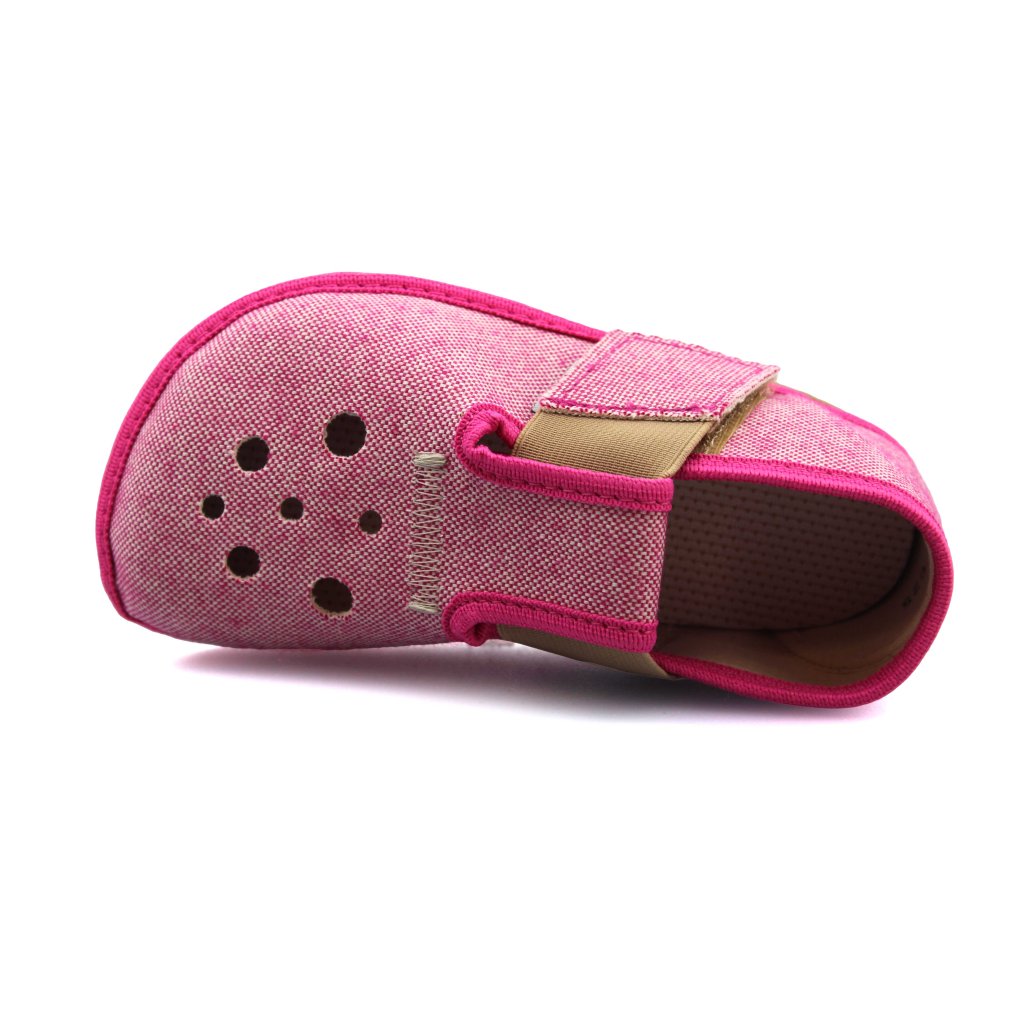 Pegres BF03 Rosa Barfußhauschuhe