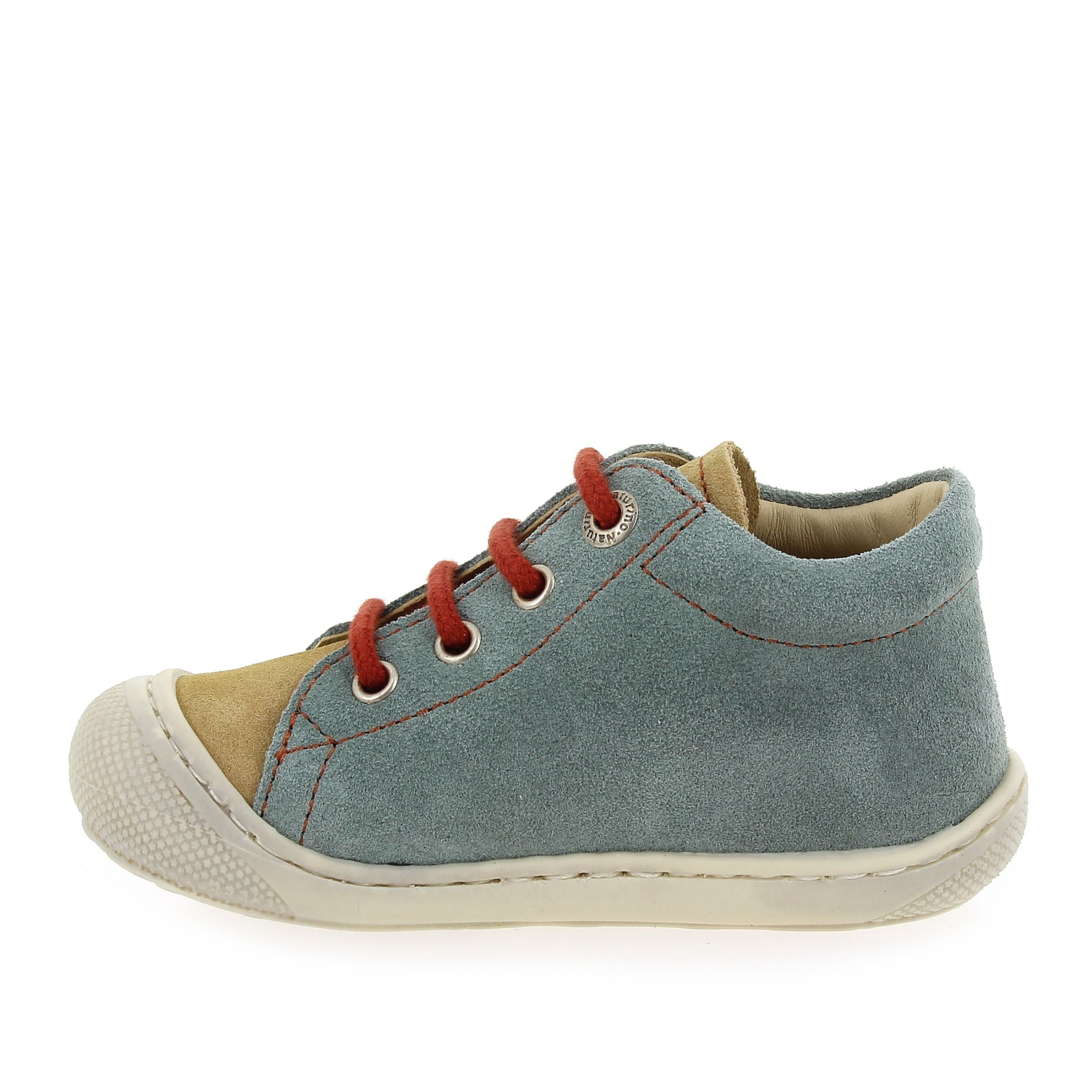Naturino  COCOON SUEDE E24 - Bleu Beige