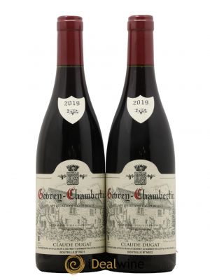 Gevrey-Chambertin Claude Dugat  2019 - Lot de 2 Bouteilles