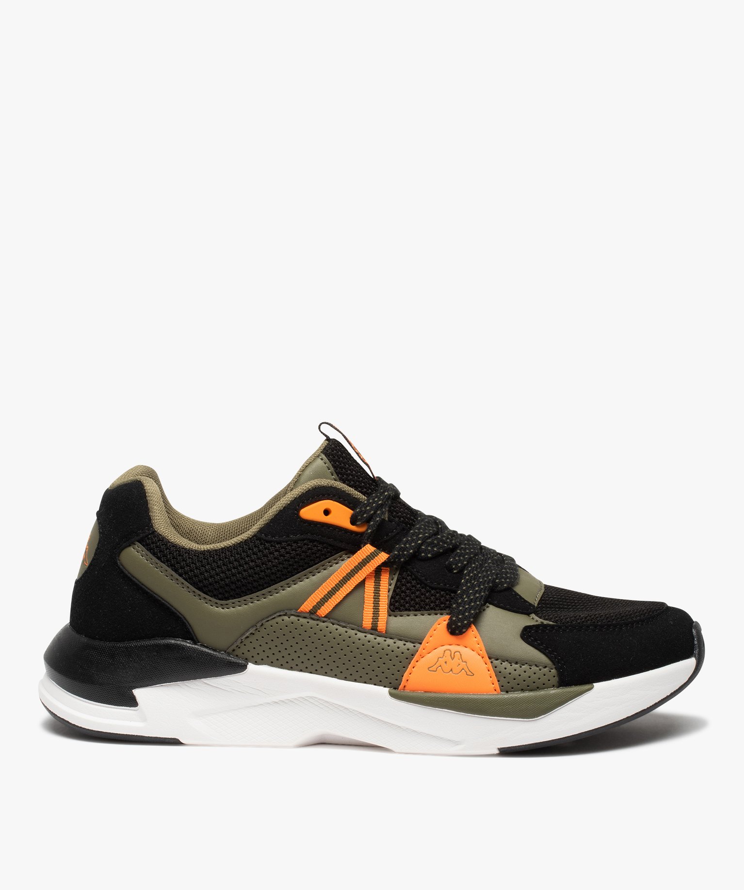 Baskets homme running légères à lacets – Kappa Holborn kaki | GEMO
