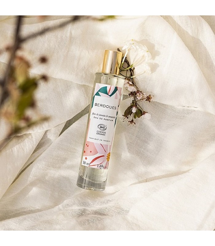 BERDOUES-FLEUR DE JASMIN & AMANDIER-Eau de Parfum Bio