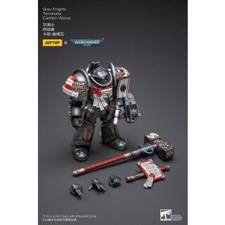 Warhammer 40k Actionfigur 1/18 Grey Knights Terminator Caddon Vibova 13 cm