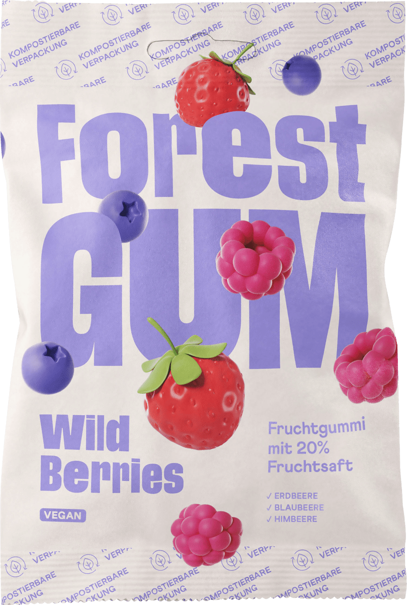 Fruchtgummi, Wild Berries, 100 g