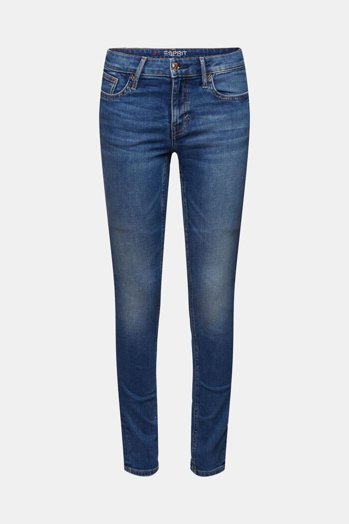 Skinny Jeans mit mittlerer Bundhöhe