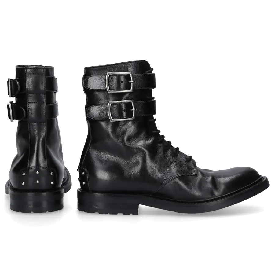 Saint Laurent - Stiefeletten ARMY 20 Kalbsleder - schwarz