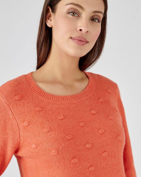 Pull maille chaude fantaisie, manches longues Thermolactyl