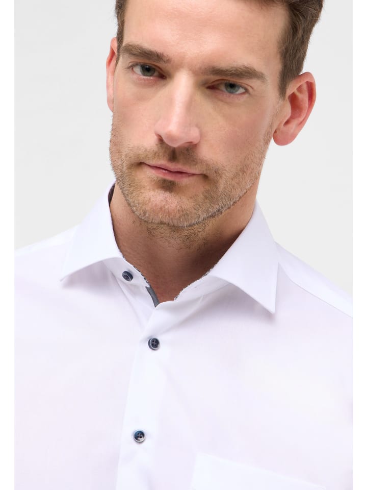 Eterna Hemd MODERN FIT in weiß günstig kaufen