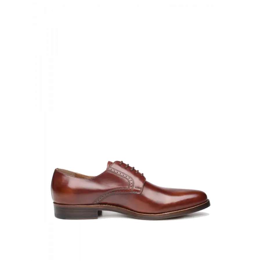 Heinrich Dinkelacker - Businessschuhe Derby MILANO PLAIN TC Toscana calf - braun