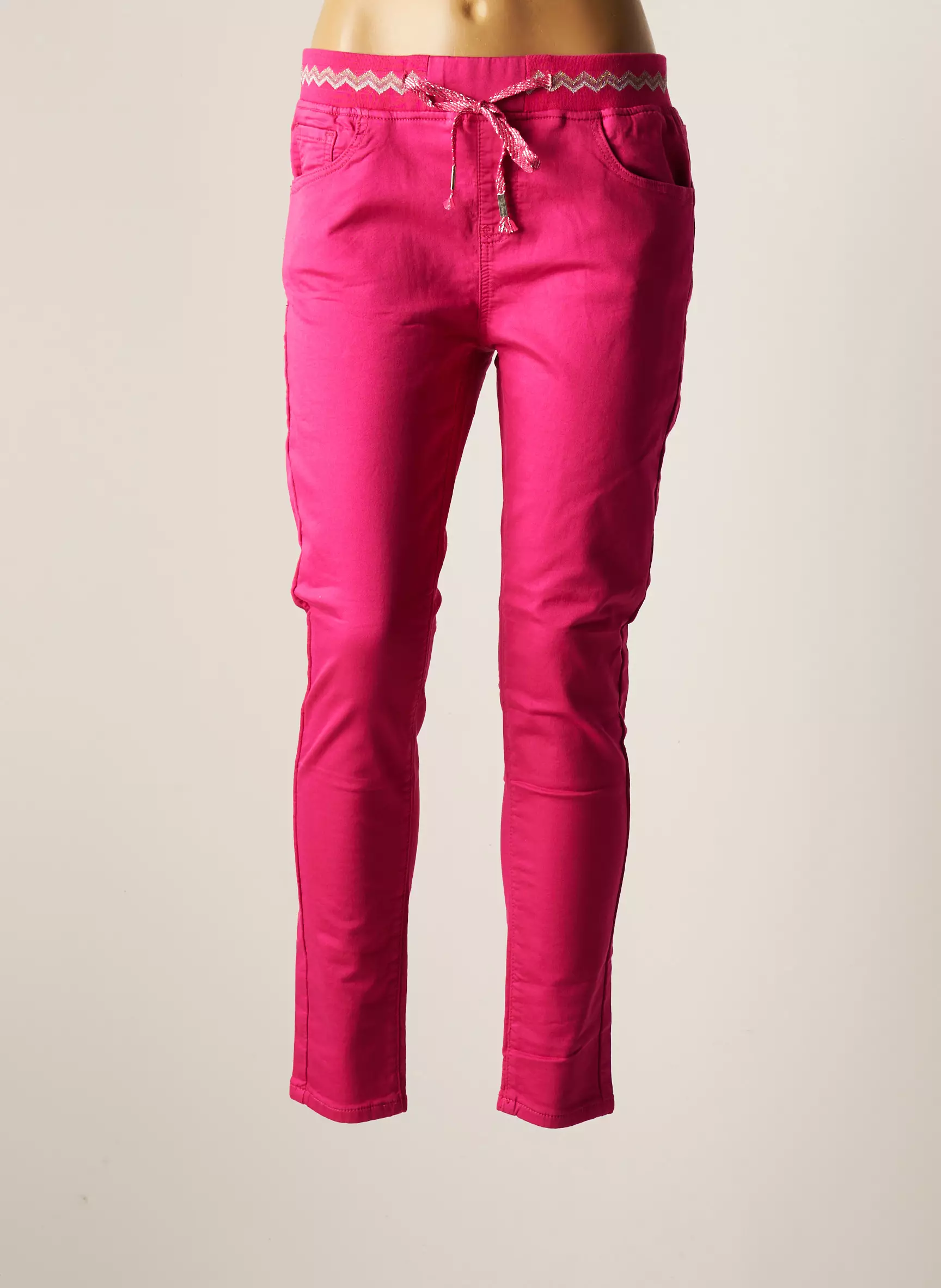 Onado Pantalons Slim Femme couleur rose