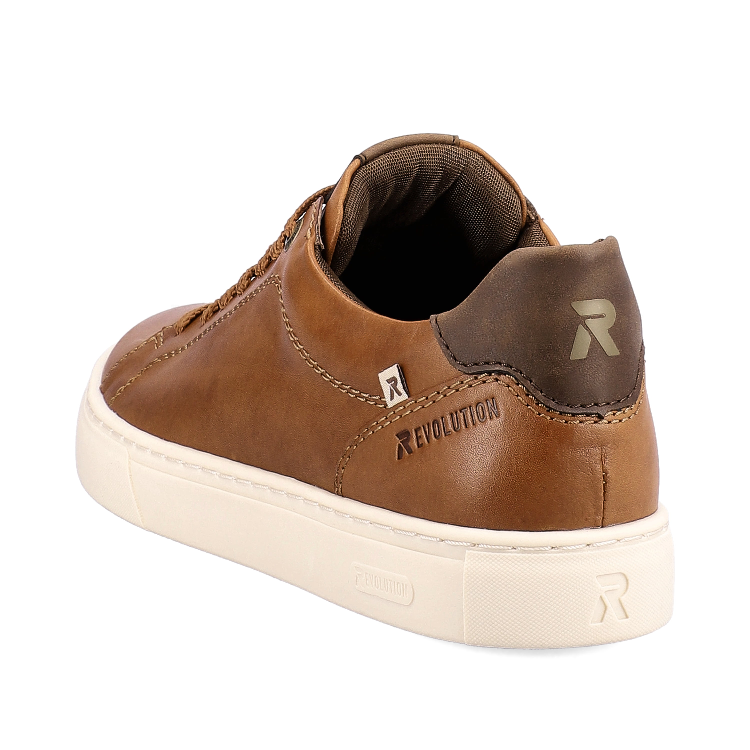 Rieker Herren Sneaker Low wood brown