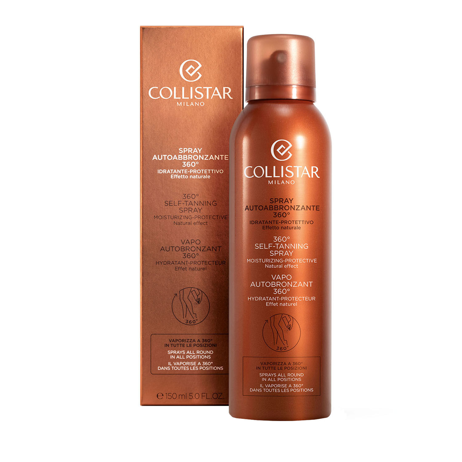 Collistar Vapo Autobronzant Hydratant Protecteur 360°