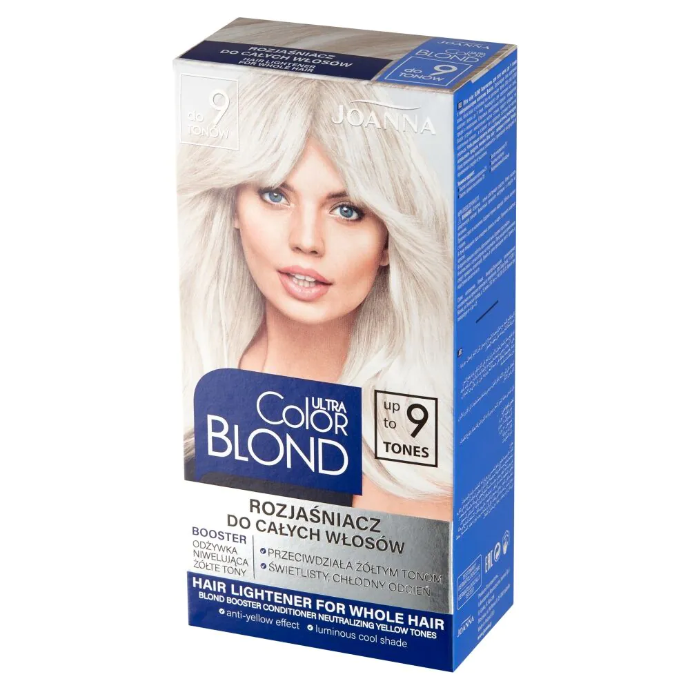 Joanna Ultra Color Blond - Ξαναφλεκτικό για ολόκληρα μαλλιά (έως 9 τόνους) 1 τεμ.