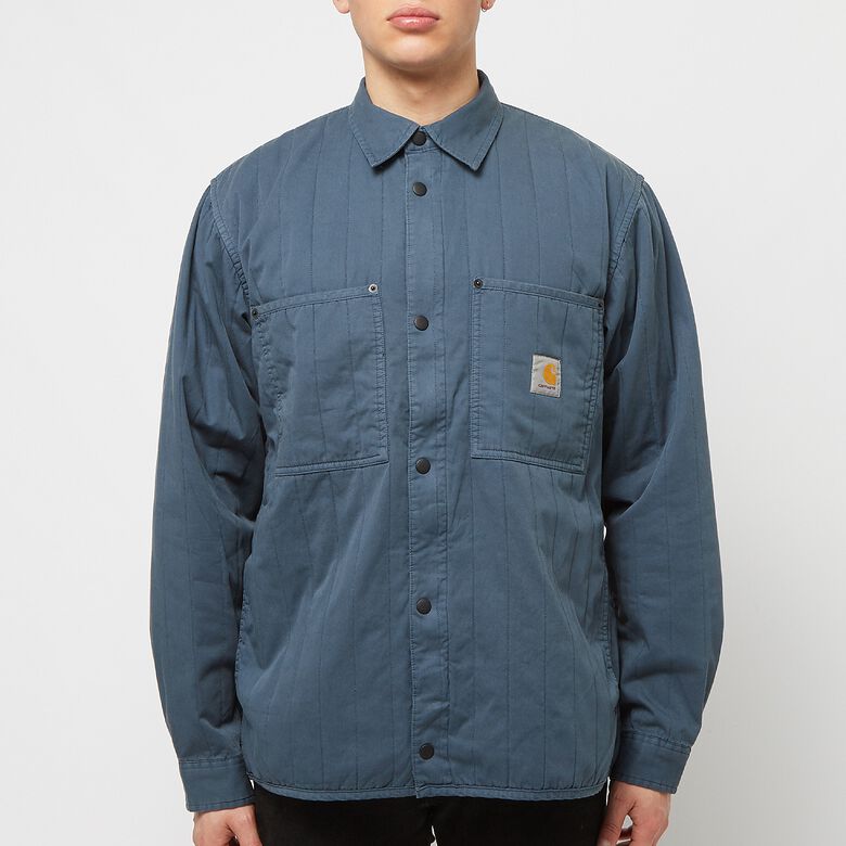 Carhartt WIP Skyler Shirt Jacket blue garment dyed