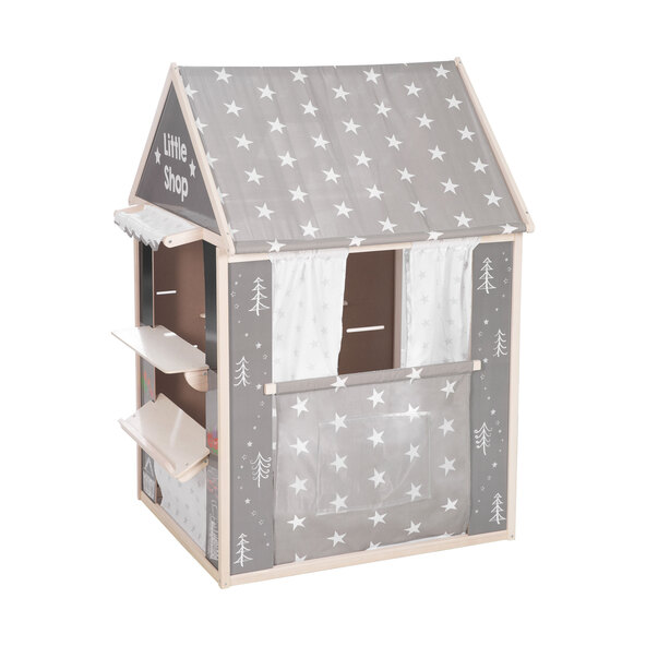 Spielhaus, inkl. 4 Spielmöglichkeiten