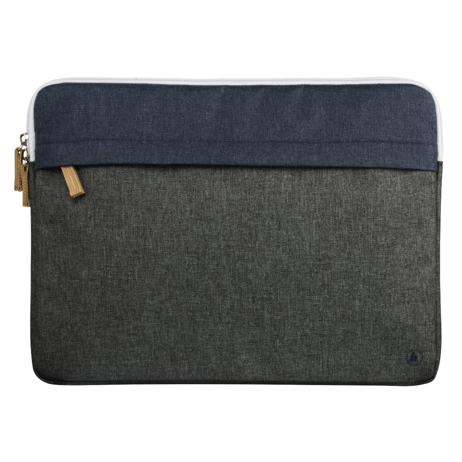 Hama Laptoptasche Notebook-Sleeve Florenz Laptop-Tasche Case Blau, Business Hülle Schultergurt Notebook-Fach 13