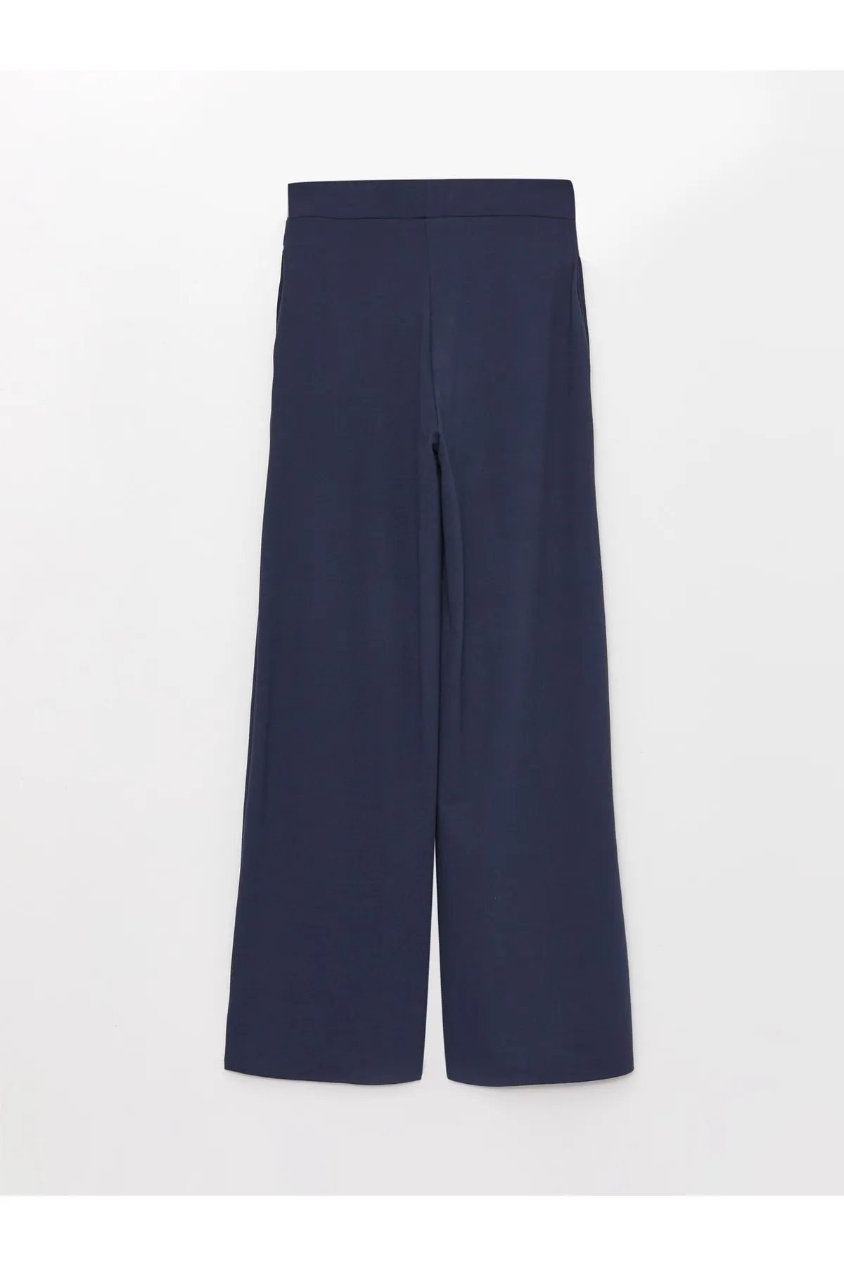 LC Waikiki  Gerade Damenhose mit weitem Bein und elastischem Bund
