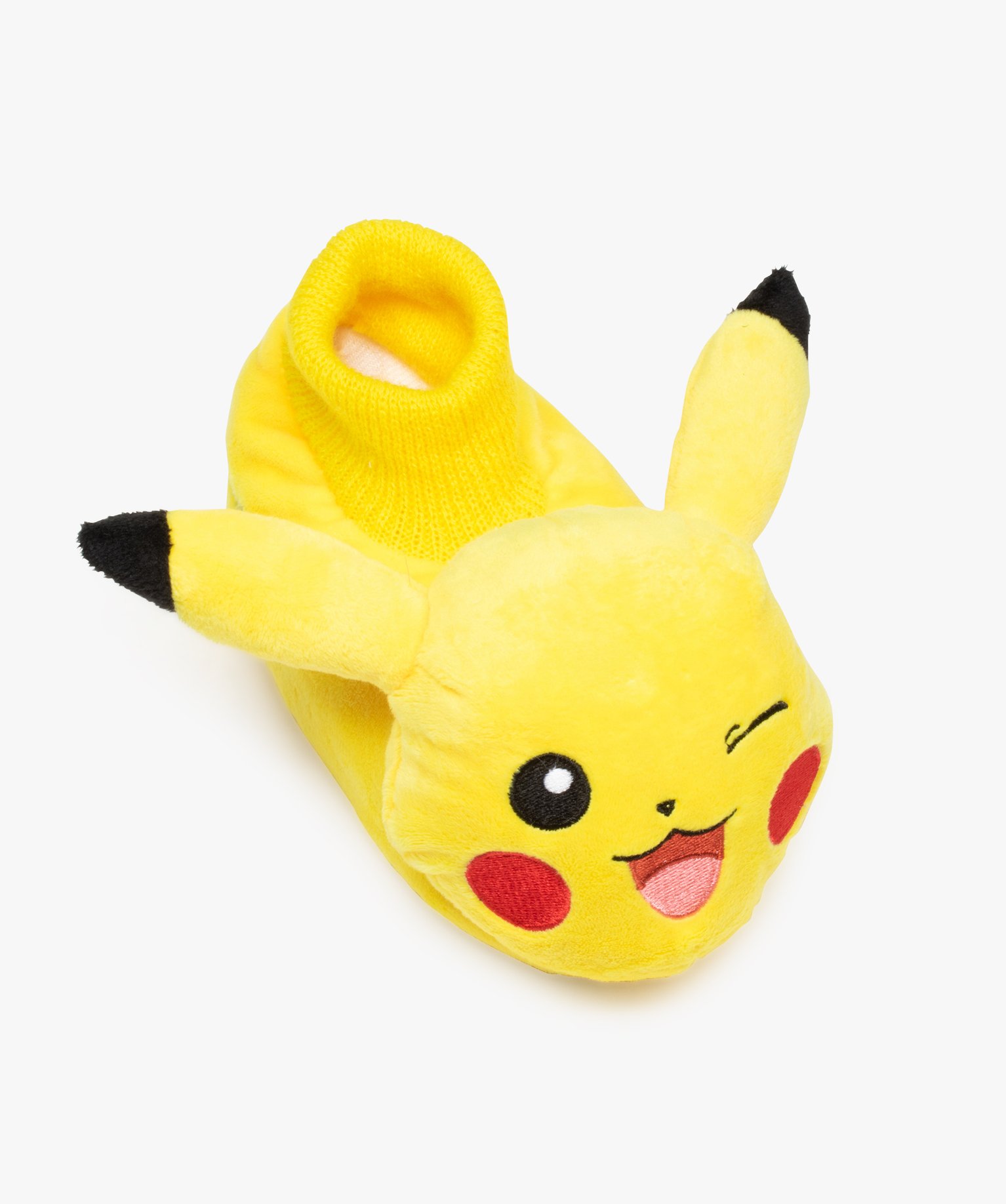 Chaussons Garçon en volume Pikachu - Pokémon jaune | GEMO