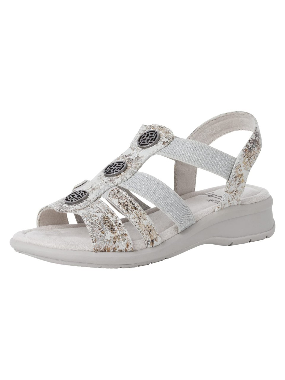 FINN COMFORT Klassische Sandalen grau