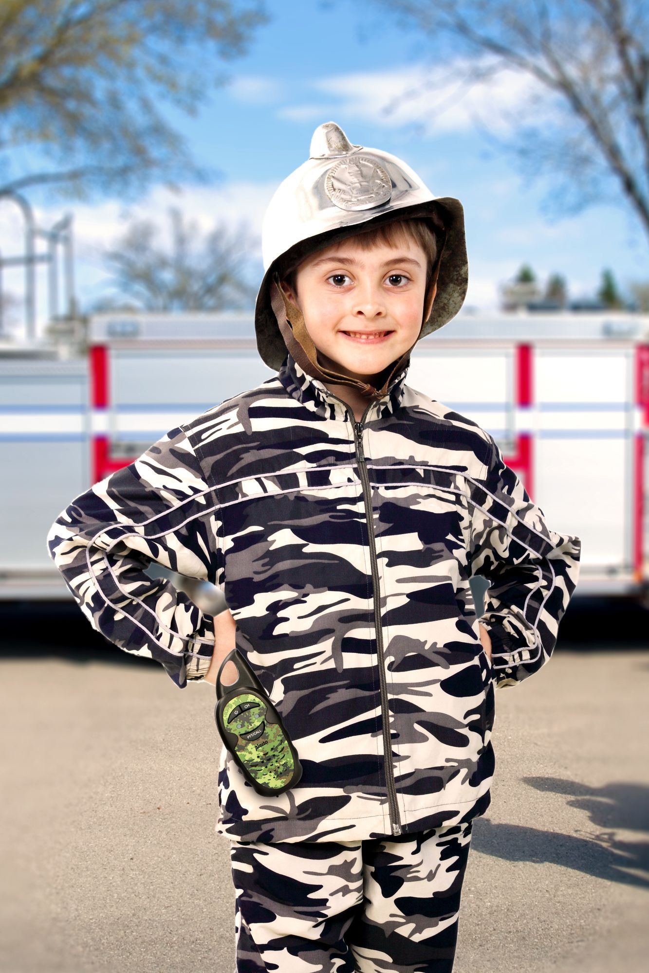 Alecto FR05CAMO Set mit 2 Walkie Talkies