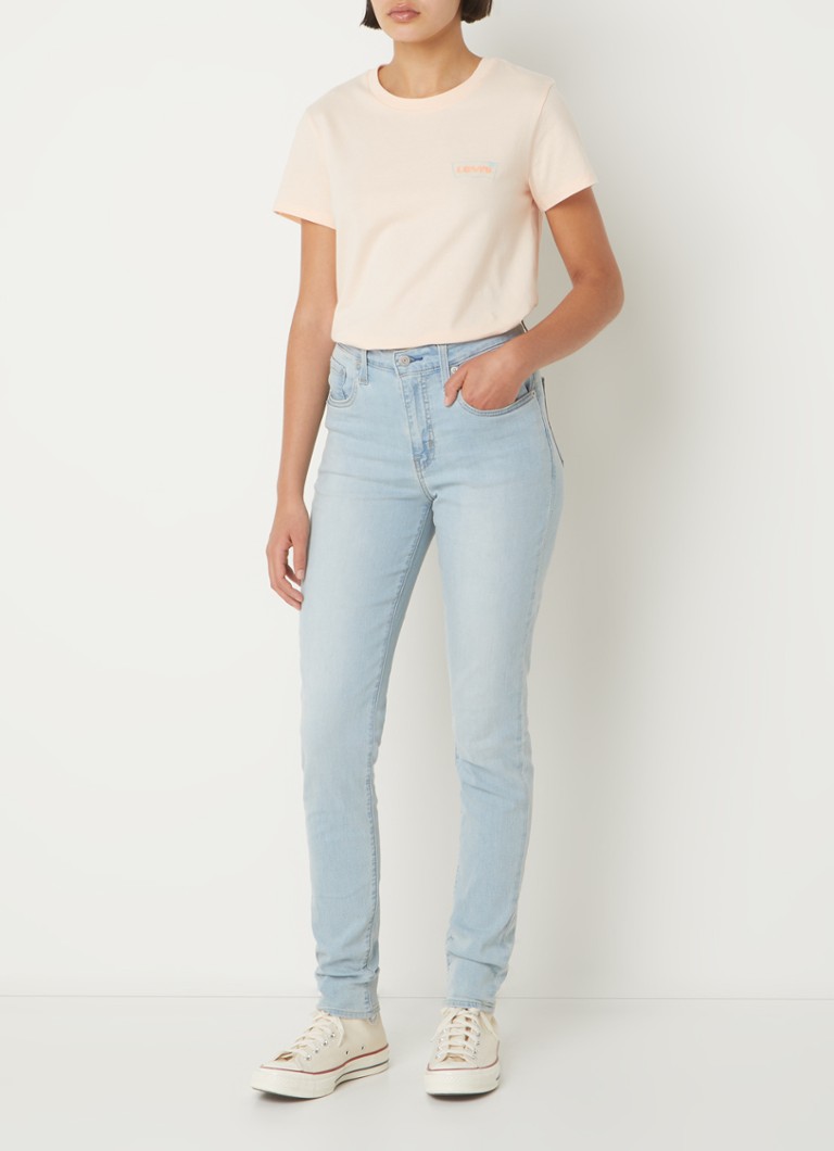 Blugi Levi's elastici cu talie înaltă
