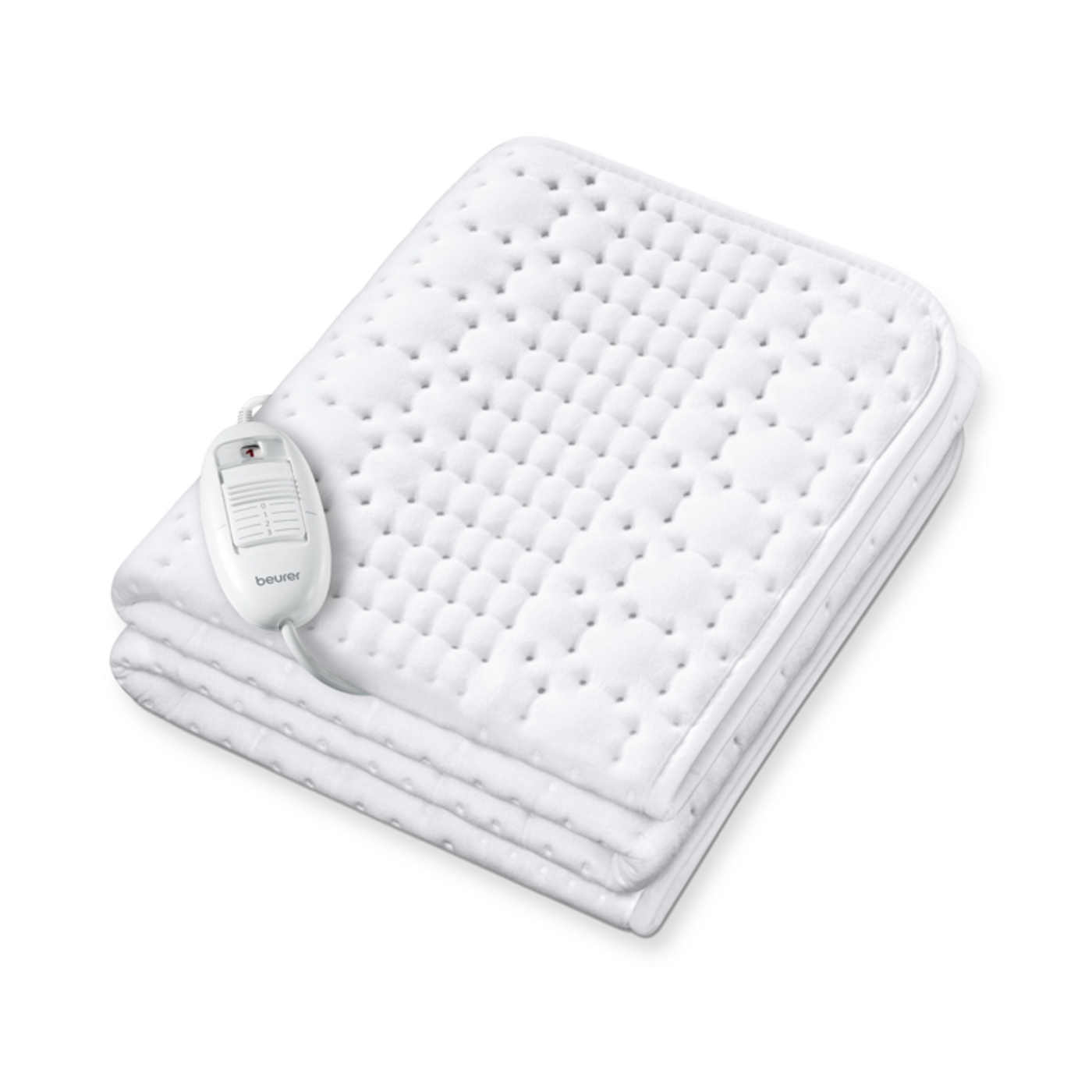 Beurer Wärmeunterbett UB 30 Kompakt-Atmungsaktives Wärmeunterbett mit 3 Temperaturstufen - 130 x 75 cm