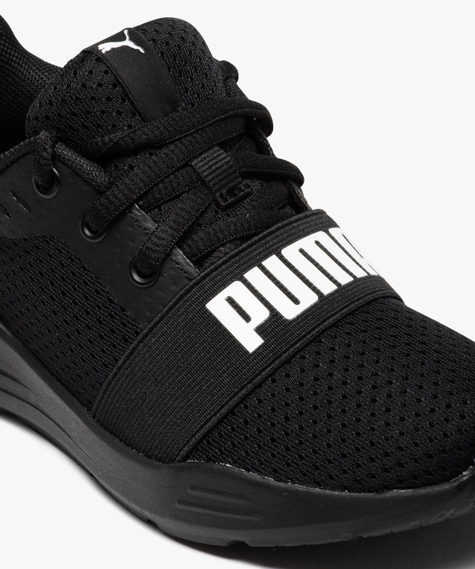 Baskets Garçon running unies extra légères – Puma Wired... noir | GEMO