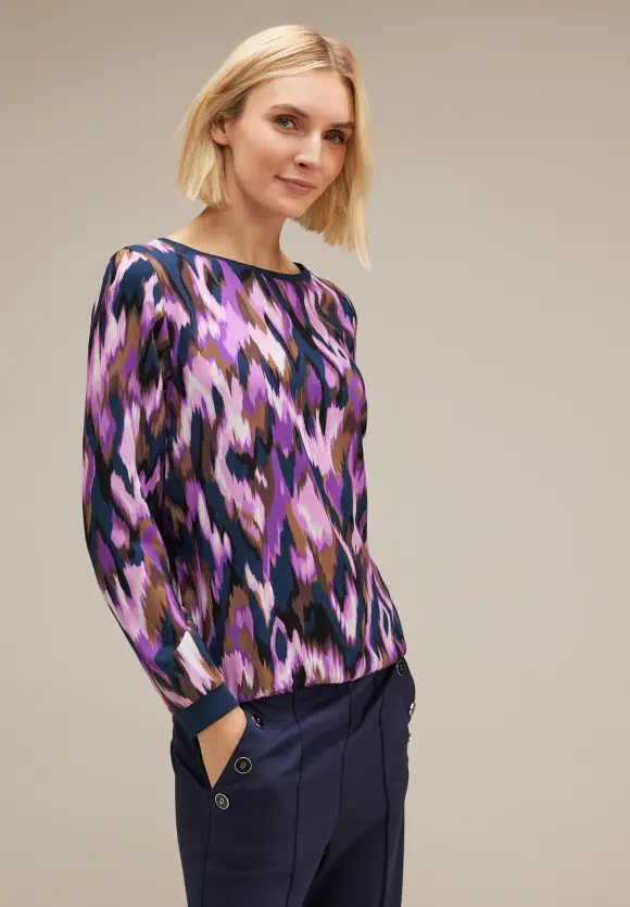 Street One Printshirt im Materialmix