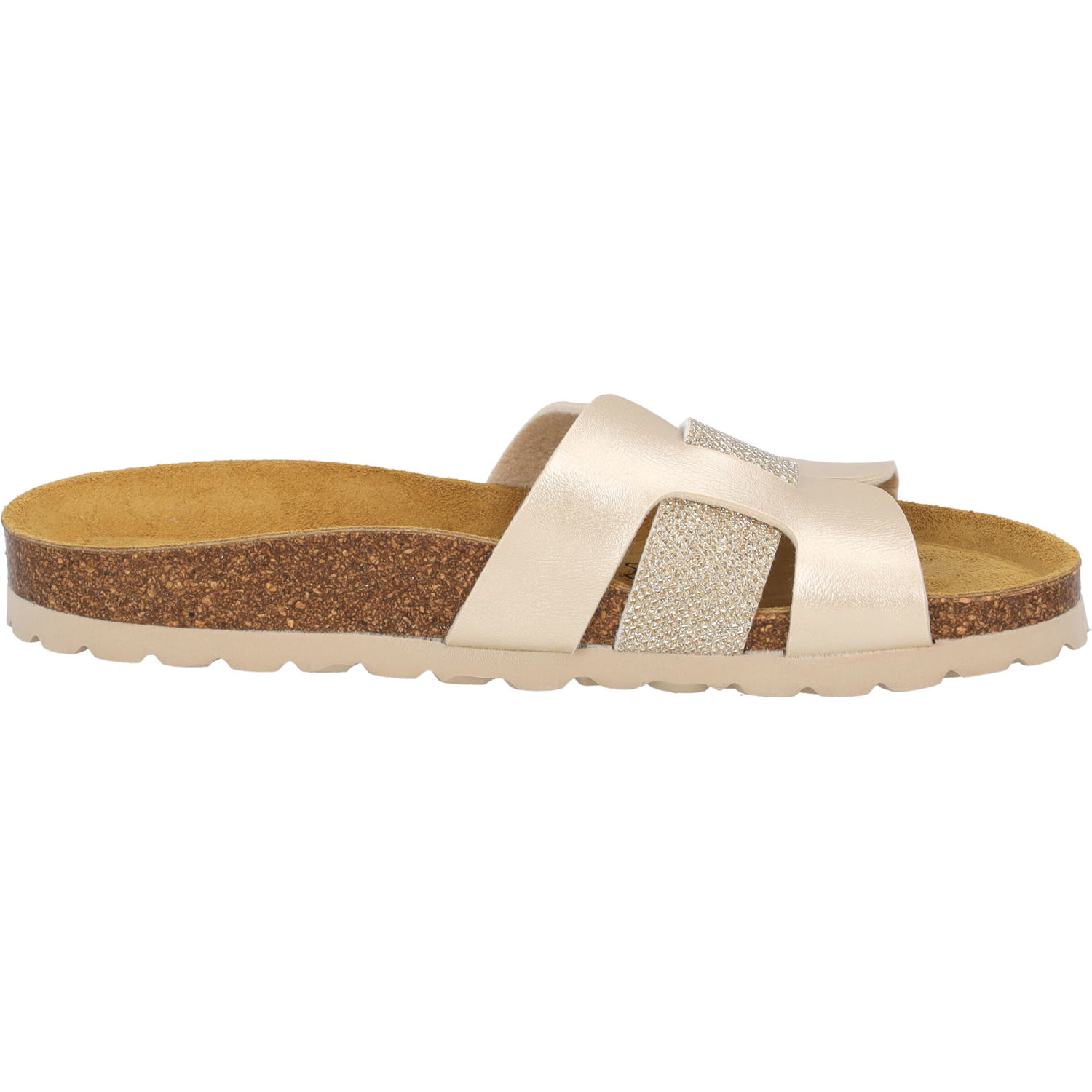 Palado Crisui, Pantoletten, Damen, Gold Metallic