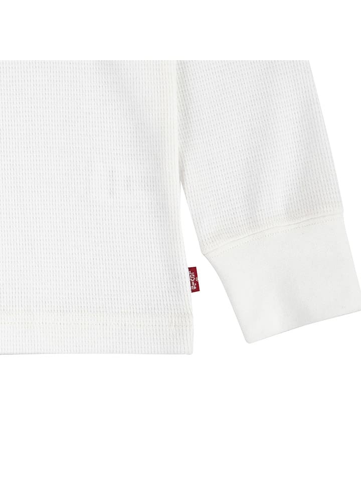 Levi's Kids Longsleeve in Weiß günstig kaufen